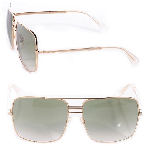 CELINE Metal Sunglasses CL 41808/S Gold 